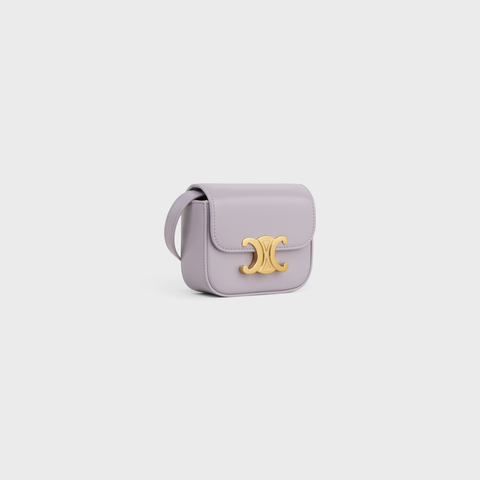 MINI CLAUDE IN SHINY CALFSKIN LIGHT LILAC - Image 2